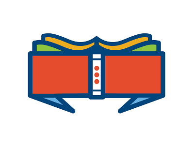 Reading program logo concept