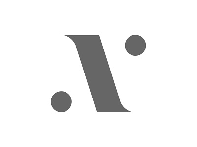 AV monogram a abstract branding design logo monogram typography v vector