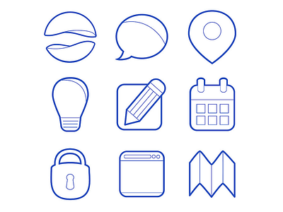Icons for new brand