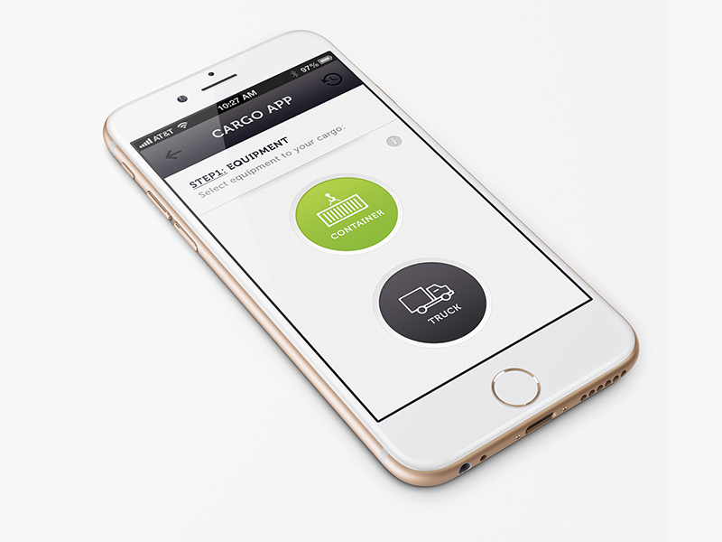 Cargo App Interface by Agata Krych on Dribbble