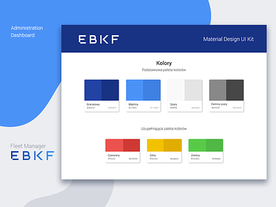 EBKF Administration Panel UI Kit