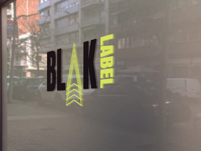 BLAK Label branding graphic design logo