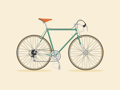 Retro bicycle bianchi classic retro bicycle 插图 骑