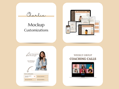 Charlie | Mockup Customizations