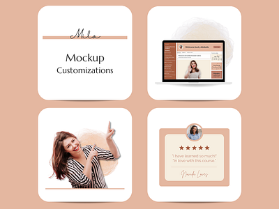 Mila | Mockup Customizations branding graphic design thrivecart