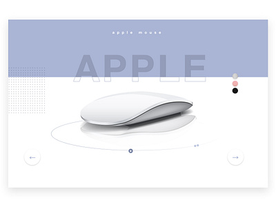 Apple Mouse Minimalistic Concept