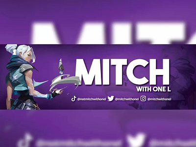 TWITTER HEADER FOR MITCHWITHONEL