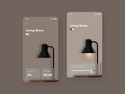 #008 Controller. Smart Candle Warmer IoT App candle candlelight candlewarmer controller controllers controls daily ui dailyui design icon setting sketch smarthome ux