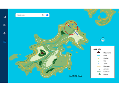 Map | Daily UI Challenge - 029