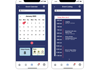 Event Listing | Daily UI Challenge - 070