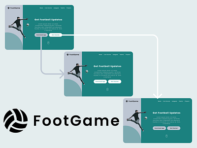 FootGame Website