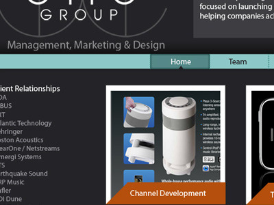 OAC Group Website Redesign marketing web design