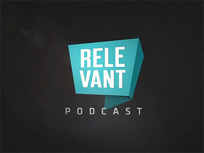 Relevant Podcast Concept animation logo podcast video