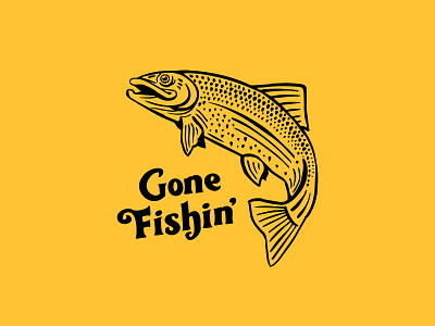 Gone Fishin' fish trout type yellowstone