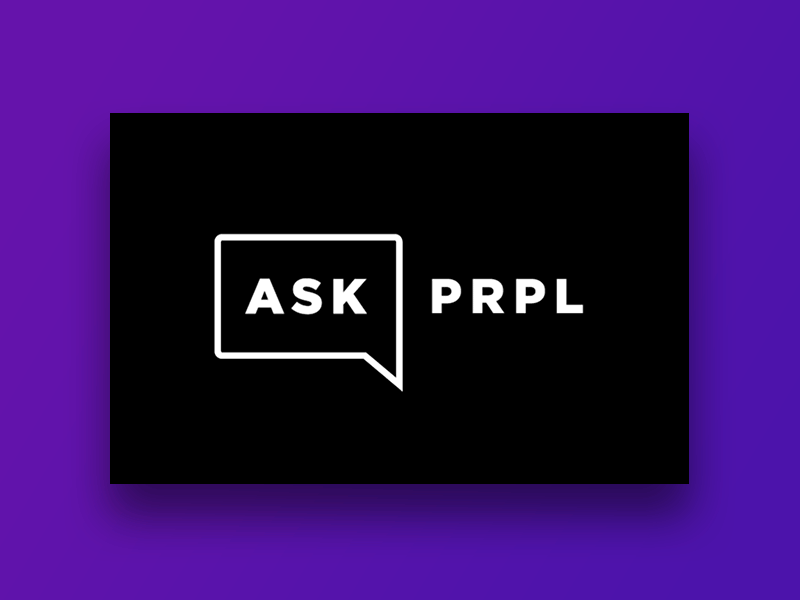 AskPRPL animation logo prpl quote series video