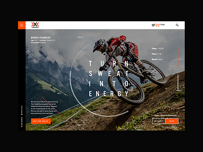 X-Bionic Case Study app athlete biking case study data infographic sports video
