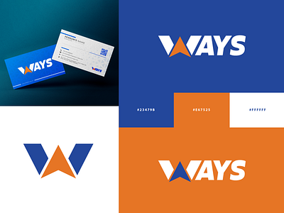 Ways - Rebranding brand identity branding graphic design logo modern logo design rebranding ways rebranding