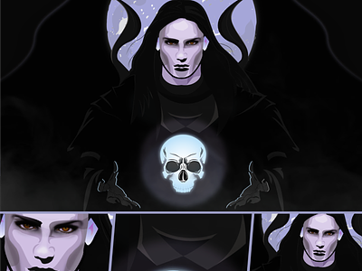 Shatargat - Dark Illustration dark illustration digital art illustration scary illustration vampire vector art