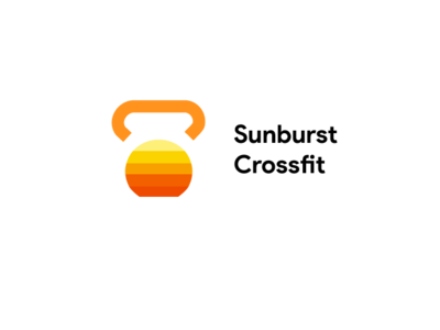 Sunburst Crossfit crossfit fitness logo gym logo illustration logo sun sun logo sunset