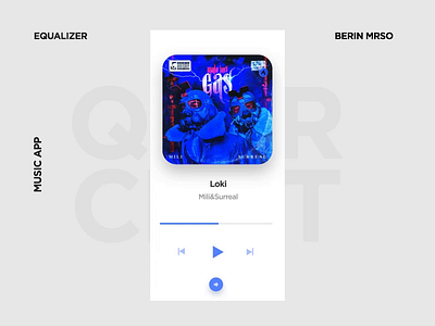 Music audio ui equalizer music design music mobile music ui play music