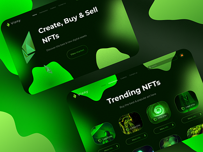 UI Design for NFT Platform