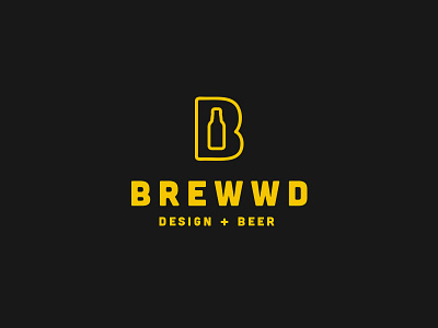 Design + Beer beer brewwd icon logo