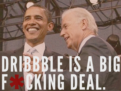 Big Deal biden dribbble obama