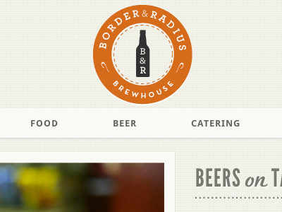Border & Radius beer code school css3 design html5 ui web