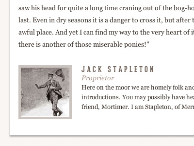 Stapleton design responsive sherlock holmes ui web