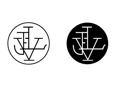 JVL crest icon initials logo