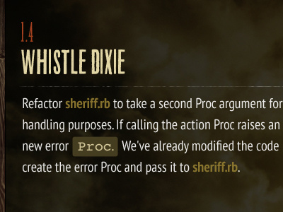 Whistle Dixie badge code copy outlaw sheriff typography ui western