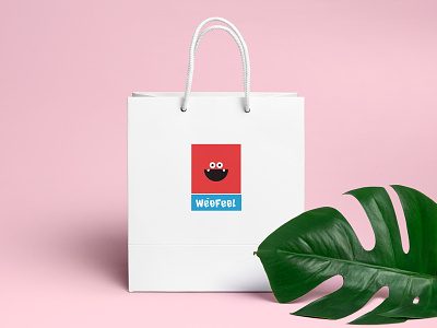 WeeFeel Brand Bag art direction branding design feelings illustration logo
