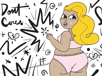 Anger anger character design design doodles feelings illustrations lingerie