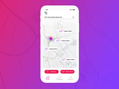 Find Parking hackathon iphonx parking app