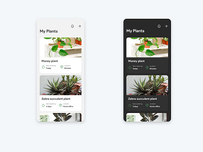 Plant watering app