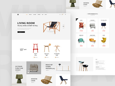 Home Furnishing web design