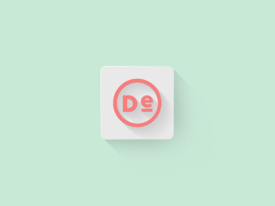DePalma Icon depalma studios flat icon long shadow minimal simple ux