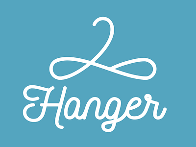 Hanger branding fashion graphic design graphic designer logo negative space