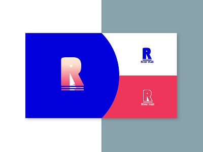 River shop logotype logotype river sunset yacht