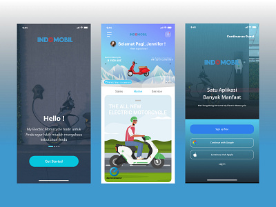 Electric Motorcycle App app branding design graphic design ui ux