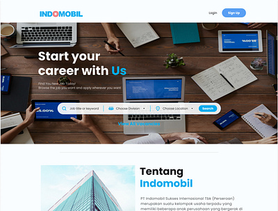 Career Website app branding design graphic design ui ux