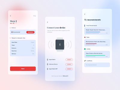 Health App Design