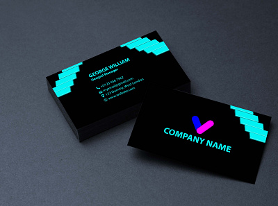 Business Card Design minimal business card