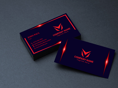 Business Card Design minimal business card