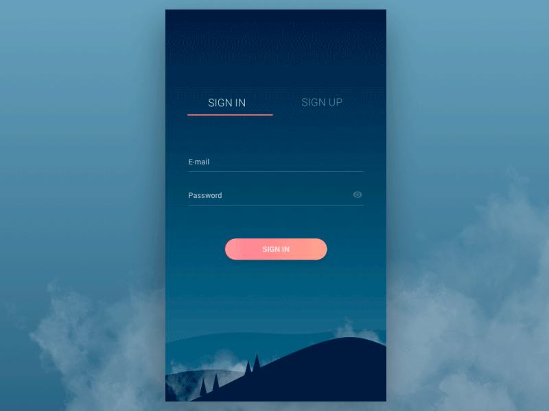 Daily UI #001 Sign in