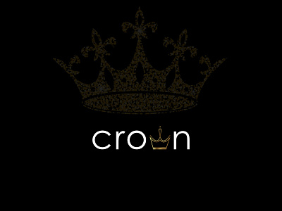 Crown branding crownlogo design graphic design illustration logo logodesign modernlogo simplelogo typography vector