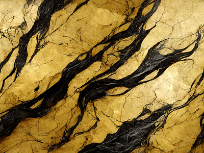 Black and gold marble texture background