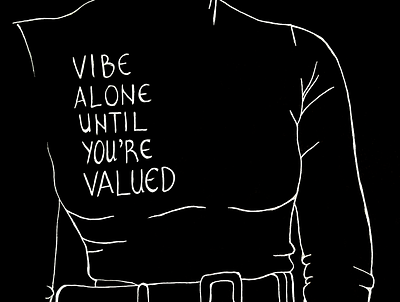 You are valued girl illustration