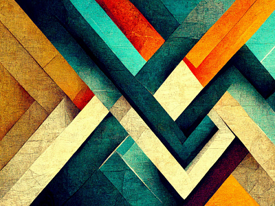 Abstract geometrical background