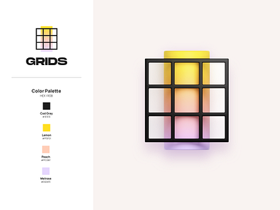 Grids - Big Sur 3d Icon